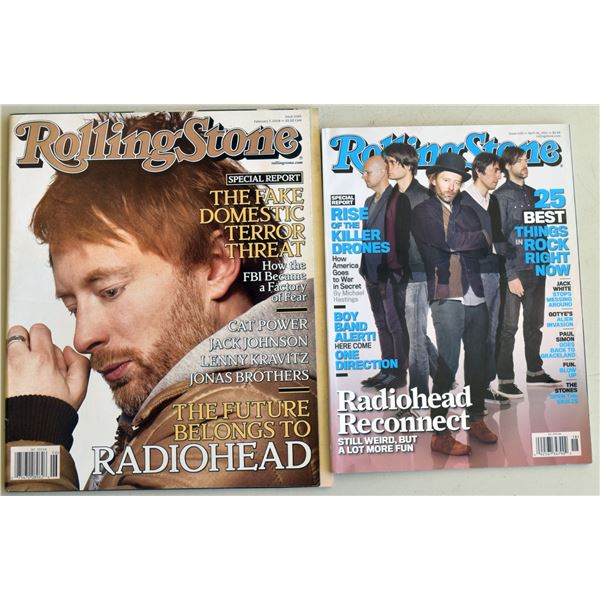 Rolling Stone Magazine featuring Radiohead