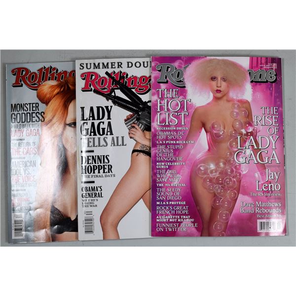 Rolling Stone Magazine featuring Lady Gaga