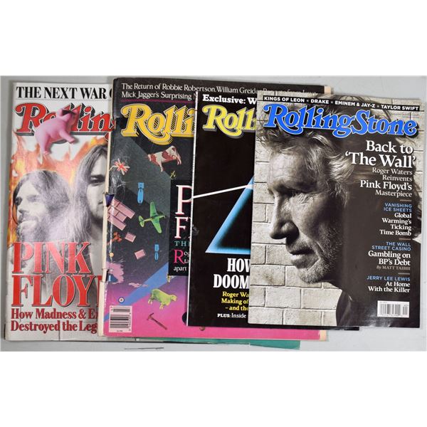Rolling Stone Magazine featuring Pink Floyd