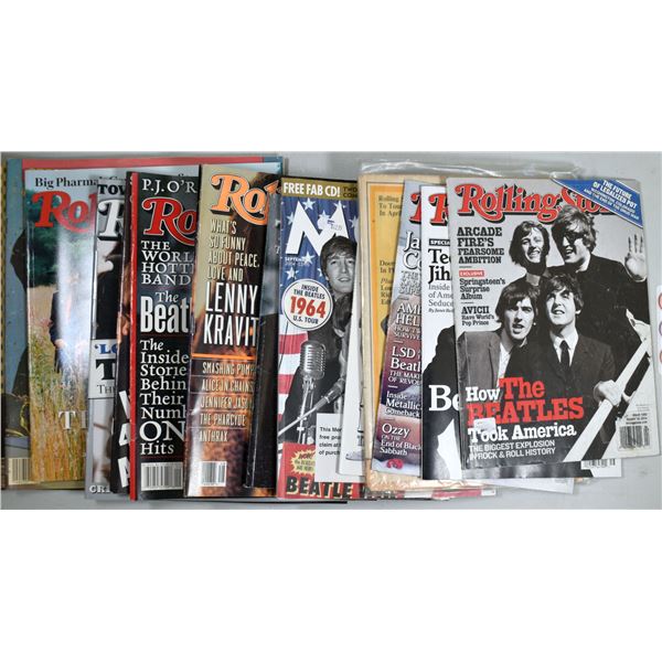 Rolling Stone Magazine featuring The Beatles/Ringo Starr/James Corden/Lenny Kravitz
