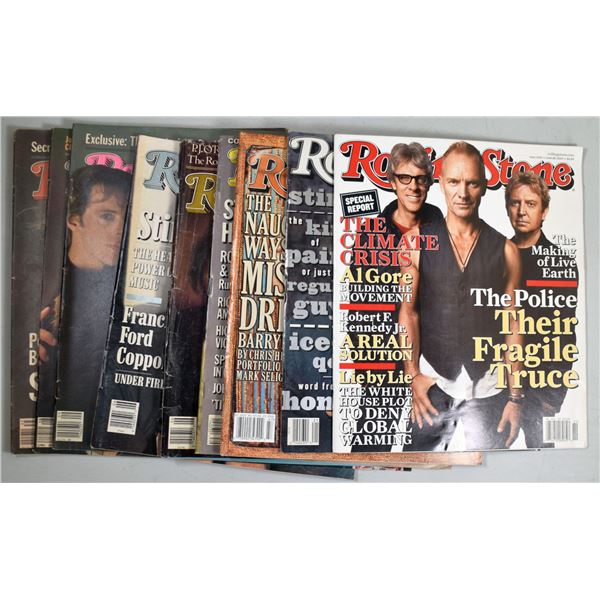 Rolling Stone Magazine Featuring The Police/Sting