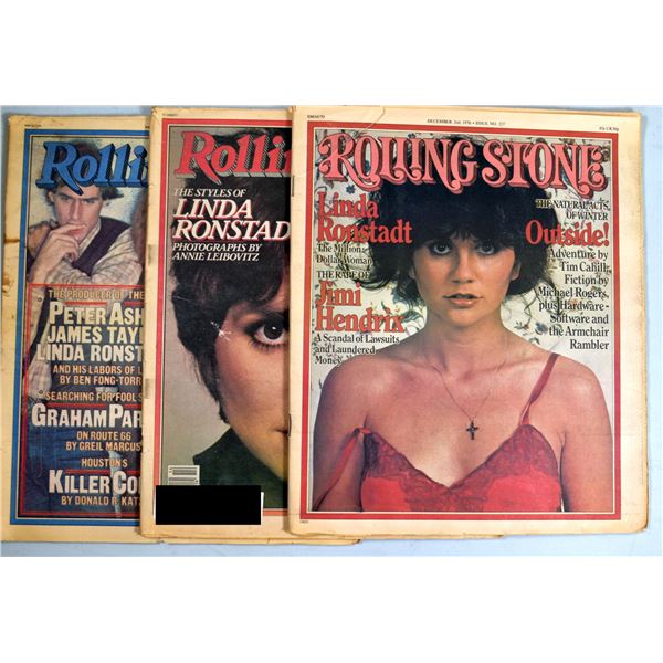 Rolling Stone Magazine Featuring Linda Ronstadt