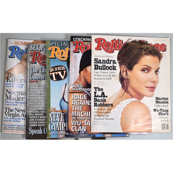Rolling Stone Magazine Random Assortment