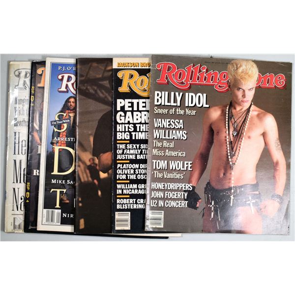 Rolling Stone Magazine Random Assortment