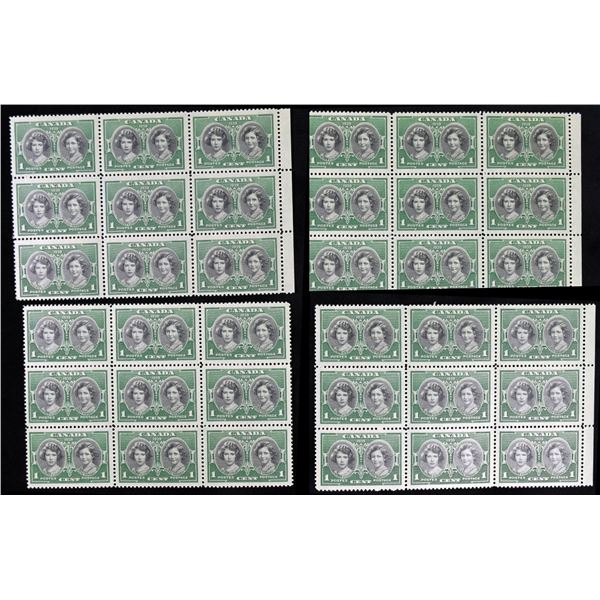 Stamps - Canada, Princess Elizabeth & Princess Margaret Rose 1939 1c