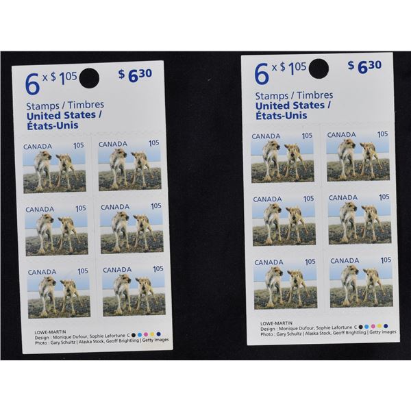 Stamps - Canada, Baby Animal Caribou $1.05