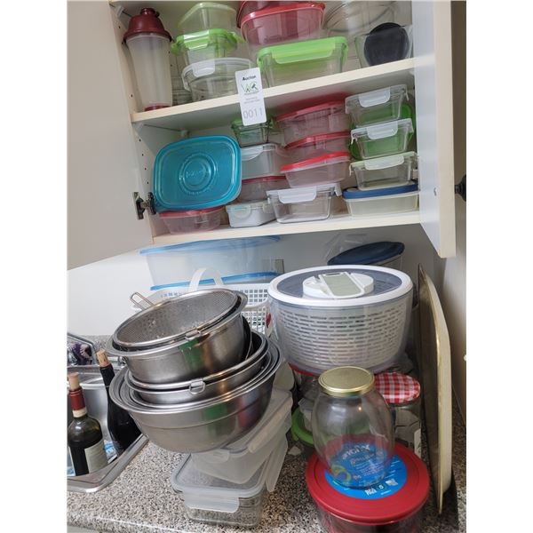 Food Storage, Stainless Bowls, A