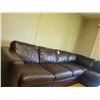 Image 1 : Leather Sectional C