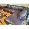 Image 2 : Leather Sectional C