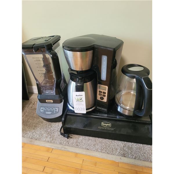 Ninja Blender, Coffee Maker, Tea Caddy A