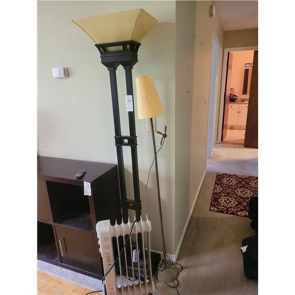 Floor Lamps, Heater  A