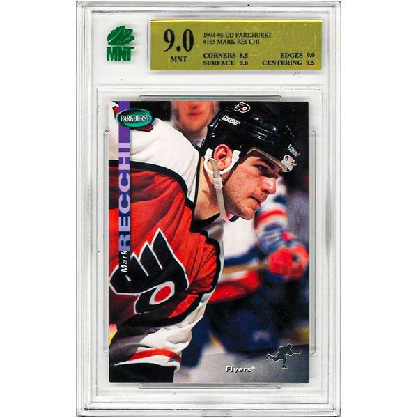 OE - 1994-95 Parkhurst Gold #165 Mark Recchi #165 Graded 9