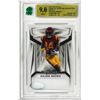 Image 1 : ER - RAleek Brown 2023 Leaf Metal Prismatic White Pre-Production Proof /1 Graded 9 MNT