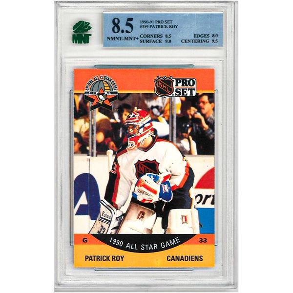 OR - 1990-91 Upper Deck #205 Wayne Gretzky, Art Ross Trophy #205 graded 9