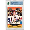 Image 1 : OR - 1990-91 Upper Deck #205 Wayne Gretzky, Art Ross Trophy #205 graded 9