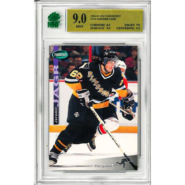OE - 1994-95 Parkhurst Penguins Hockey Card #174 Jaromir Jagr Graded 9