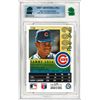 Image 2 : MR - 1992 O-Pee-Chee Premier Baseball # 120 Sammy Sosa Chicago Cub Graded 8.5