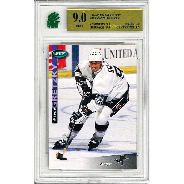 OE - 1994 Parkhurst Wayne Gretzky #103 Los Angeles Kings #103 Graded 9