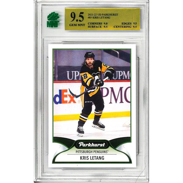 SE - Kris Letang #85 2021 Parkhurst graded 9.5