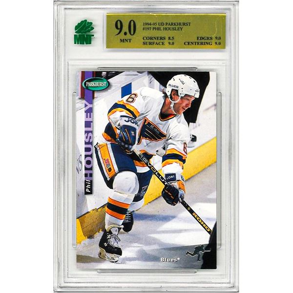 OE - 1994-95 Parkhurst Gold #197 Phil Housley #197 Graded 9