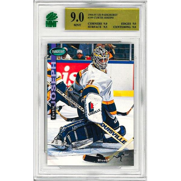 OE - Curtis Joseph #199 1994 Parkhurst Graded 9
