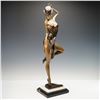 Image 1 : Mario Jason (Argentinean, b. 1938) Bronze and Marble Sculpture, Monique