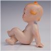 Image 3 : Bisque Porcelain Figurine, Seated Kewpie with Wings