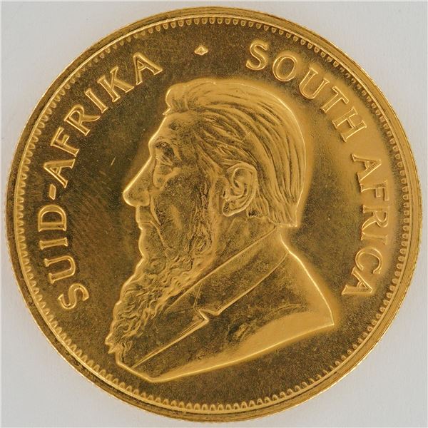 1980 South African 1 oz Gold Krugerrand Coin