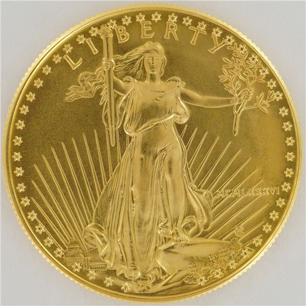1986 1 oz American Gold Eagle 50 Dollar Coin
