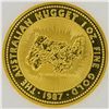 Image 2 : 1987 Australian Nugget Elizabeth II 100 Dollars Gold Coin