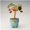 Image 1 : House Of Faberge Cherry Tree Sculpture By Franklin Mint