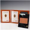 Image 1 : 2pc Picture Frame Set, Galassi & Mark Cross