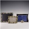 Image 1 : 3pc Decorative Tabletop Picture Frames, Mixed Designs