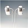 Image 1 : Sterling Silver Huggie Hoop Earrings