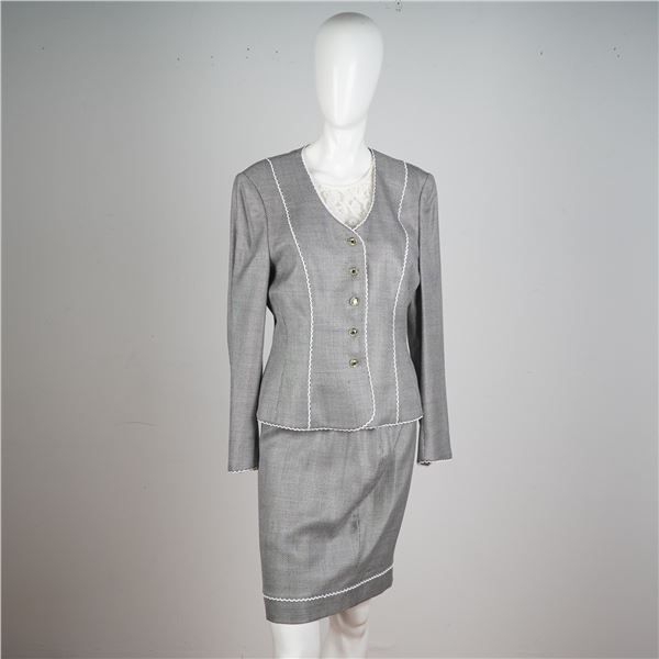 Margaretha Ley for Escada  3 pc Ensemble Skirt Suit