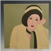 Image 2 : 5pc Modern Decorative Portrait Canvases, Signed J. Berriu