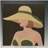 Image 3 : 5pc Modern Decorative Portrait Canvases, Signed J. Berriu