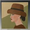 Image 4 : 5pc Modern Decorative Portrait Canvases, Signed J. Berriu