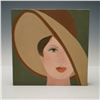 Image 7 : 5pc Modern Decorative Portrait Canvases, Signed J. Berriu