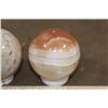 Image 8 : (1) *Rare* KAKORTOKITE SPHERE and (1) Banded ORANGE CALCITE SPHERE (ONE$)