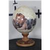 Image 1 : "Big 5" Animals Pictured on an OSTRICH EGG