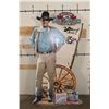 Image 1 : Life-sized 6' Tall JOHN WAYNE "Pick it up Pilgrim" Coors Light Beer Ad from 1997