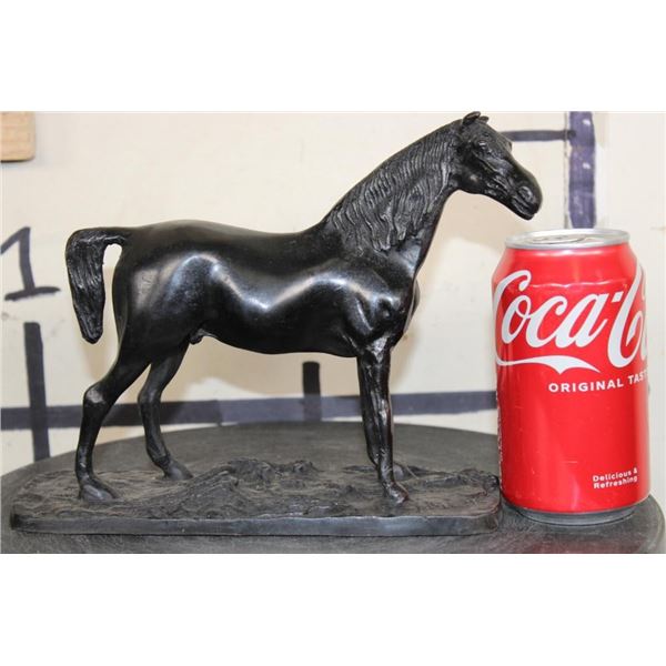 Standing HORSE BRONZE after P.J. Mene, Signed in cast, Weight 3 lbs