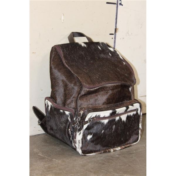 *Brand New* Cow Hide LEATHER Backpack