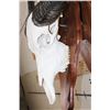 Image 8 : WATER BUFFALO Skull on a Wood Wall Pedestal