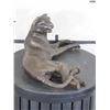 Image 2 : BRONZE Laying Tiger Statue, Weight 7 lbs