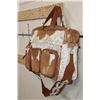 Image 2 : *Brand New* Cow Hide and Leather DUFFLE or TRAVEL BAG