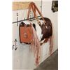 Image 3 : *Brand New* Leather and Cow Hide Duffle Bag with Fringe