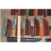 Image 4 : *New* (25) Damascus Steel Fixed Blade KNIVES and (5) Damascus Steel Pocket KNIVES (ONE$)