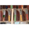 Image 5 : *New* (25) Damascus Steel Fixed Blade KNIVES and (5) Damascus Steel Pocket KNIVES (ONE$)